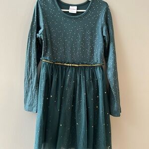 Hanna Andersson green Christmas or holiday dress